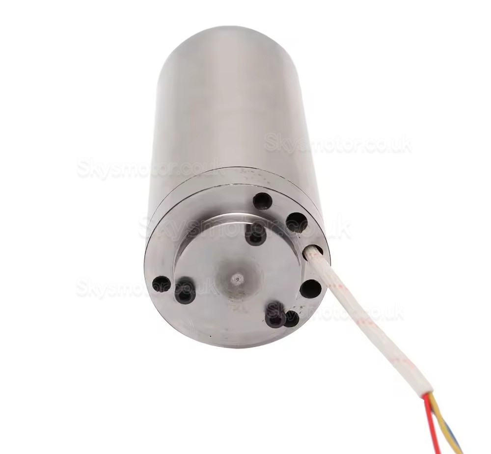 Water Cooled CNC Spindle Motor JGD-48-0.3k 75V 0.3kW 60000RPM ER8 Collet 333-10000HZ